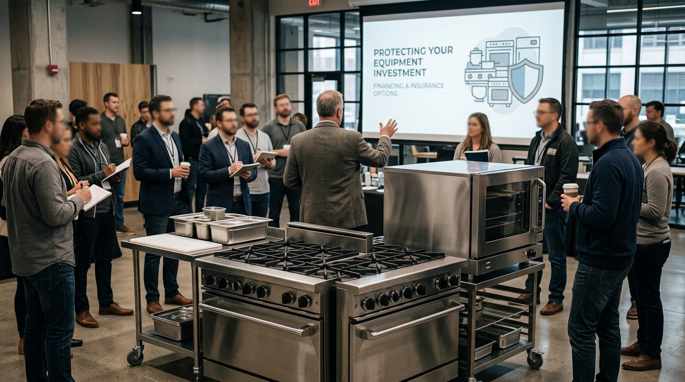 Illustration: Essential Insurance for Ghost Kitchens: Protecting Your Equipment Investment in 2026